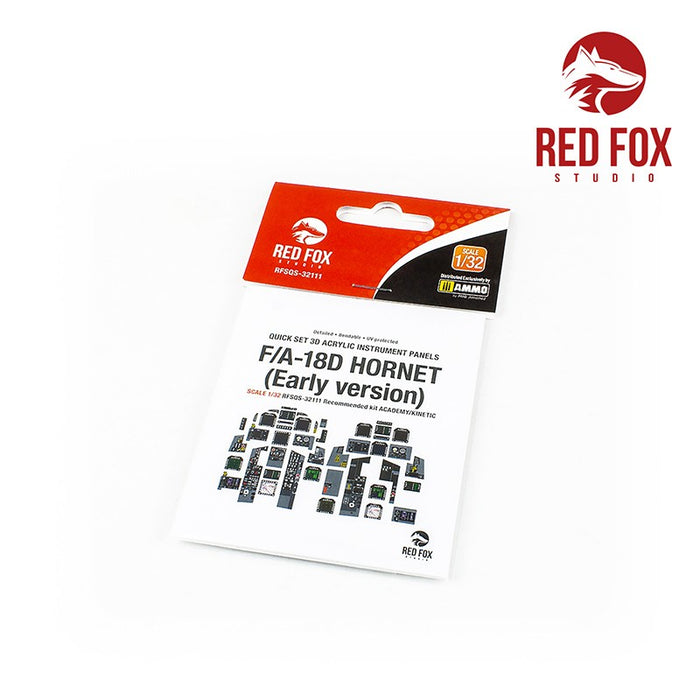 Red Fox Studio 32111 - 1/32 F/A-18D Early Hornet (for Academy/Kinetic kit)