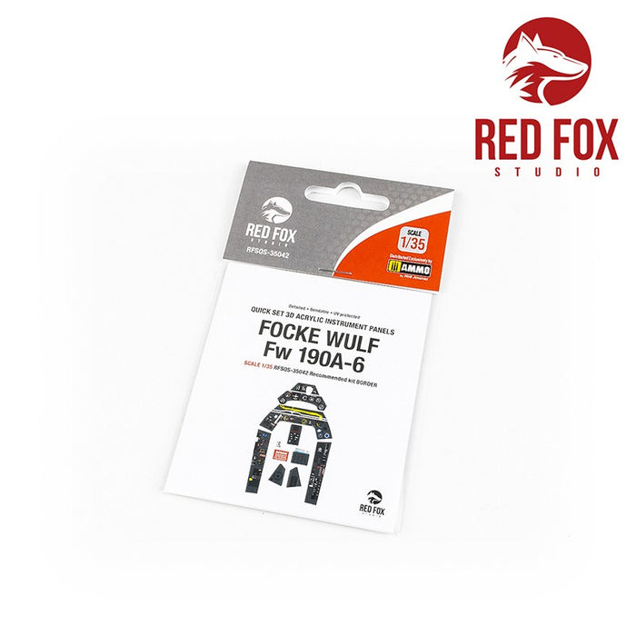 Red Fox Studio 35042 - 1/35 Fw 190A-6 with WGr.21 (for Border Model Kit)