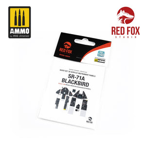 Red Fox Studio 48020 - 1/48 SR-71A Blackbird(for Revell kit)