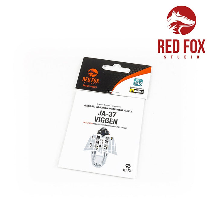 Red Fox Studio 48025 - 1/48 Saab Ja-37 Viggen (for Italeri kit)