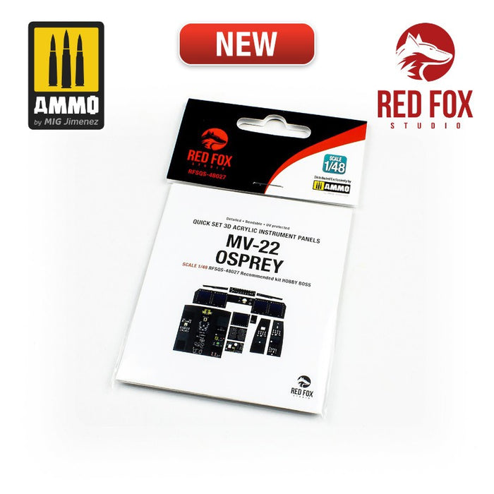 Red Fox Studio 48027 - 1/48 MV-22 Osprey (for Hobby Boss Kit)