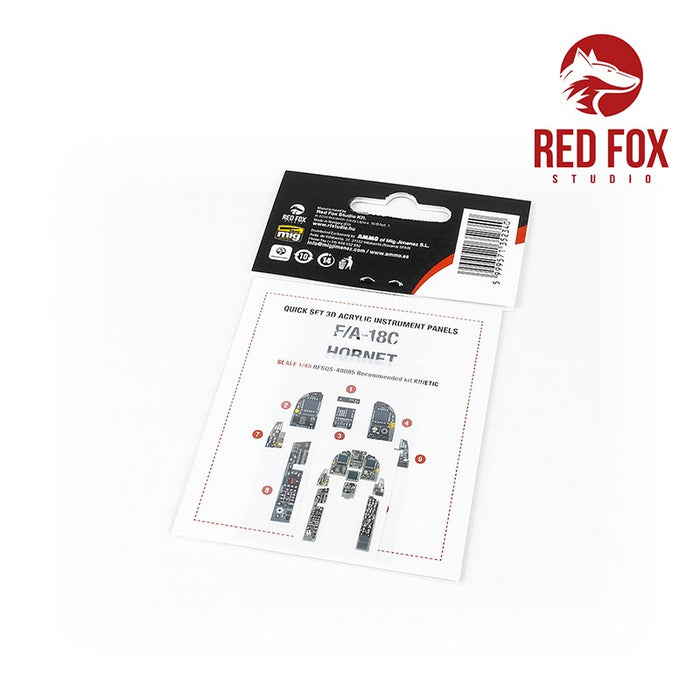 Red Fox Studio 48085 - 1/48 F/A-18C Hornet (for Kinetic kit)