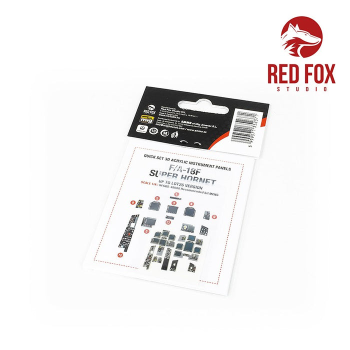 Red Fox Studio 48088 - 1/48 F/A-18F Super Hornet (for Meng kit)