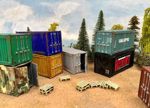 Renedra - 20ft Shipping Containers and Pallets (Plastic)