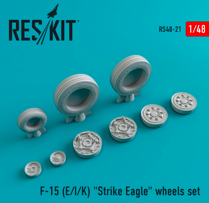 Reskit - 1/48 F-15 (E/I/K) "Strike Eagle" Wheels Set (RS48-0021)