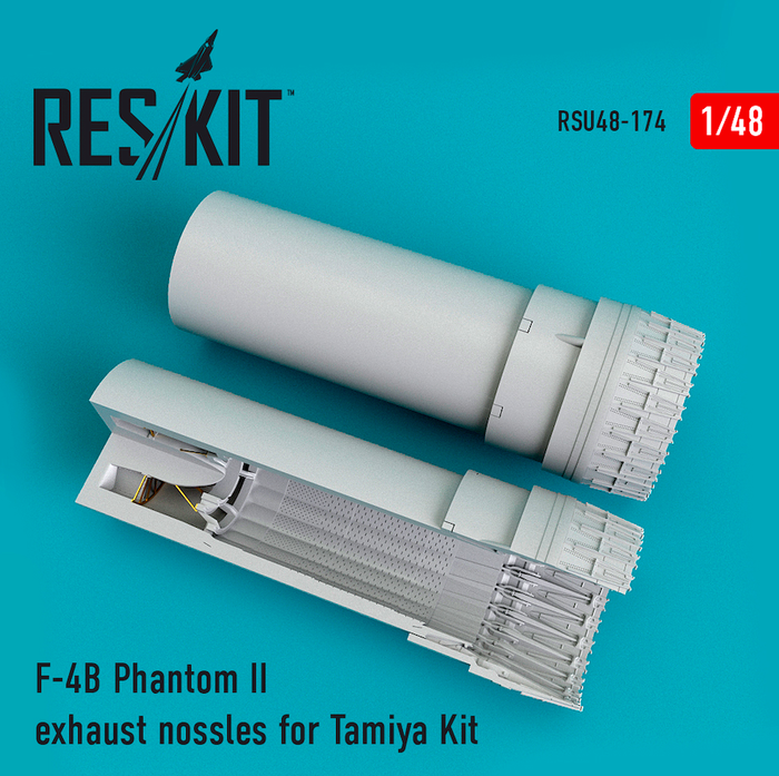 Reskit - 1/48 F-4B/C/D/N Phantom II  Exhaust Nozzle for Tamiya Kit (RSU48-0174)