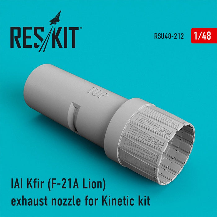 Reskit - 1/48 IAI Kfir (F-21A Lion) Exhaust Nozzle for Kinetic kit (RSU48-0212)