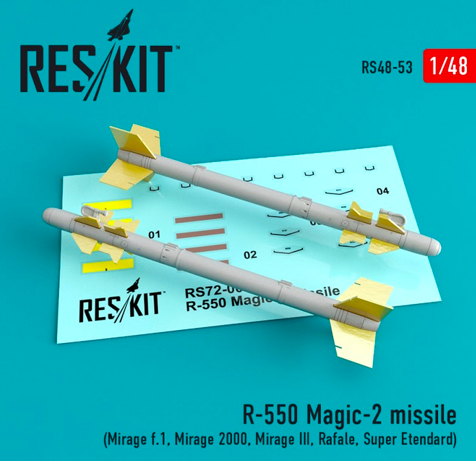 Reskit - 1/48 R-550 Magic-2 Missile (RS48-0053)