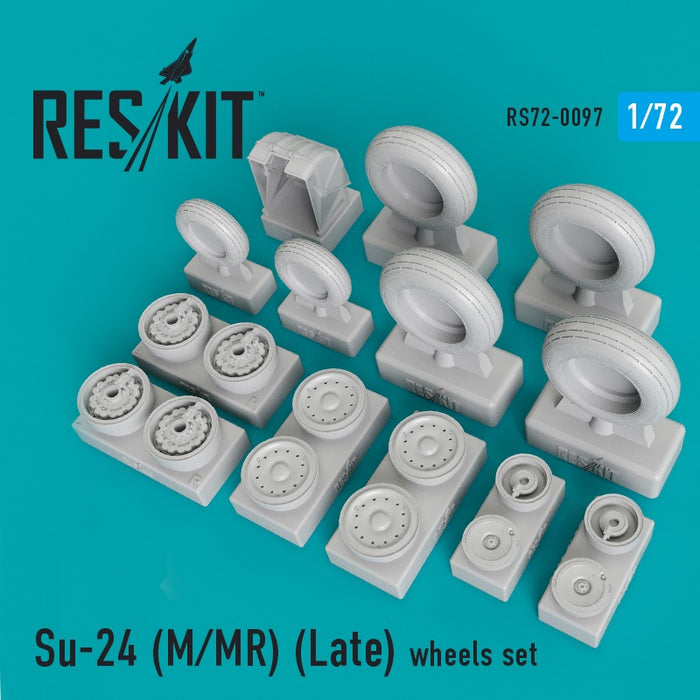 Reskit - 1/72 SU-24 (M/MR) Late - Wheel Set (RS72-0097)