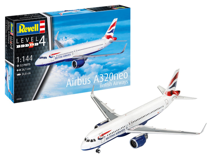 Revell - 1/144 Airbus A320neo "British Airways"