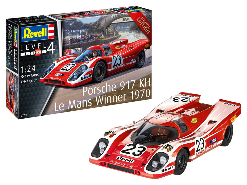 Revell - 1/24 Porsche 917 KH Le Mans Winner 1970 – Jix Hobbies