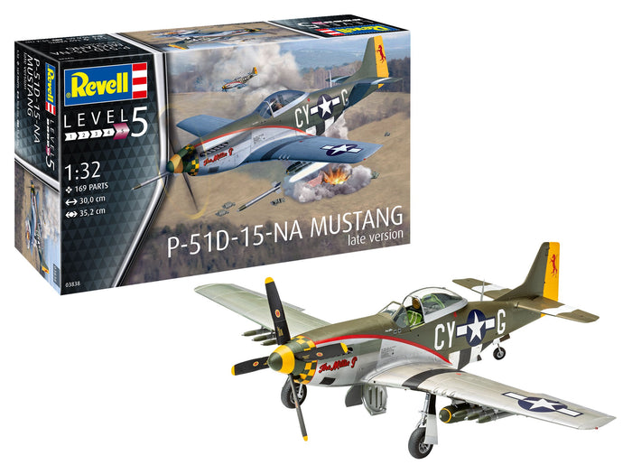 Revell - 1/32 P-51D-15-NA MUSTANG late version