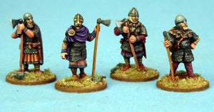 Gripping Beast - Anglo-Danish Huscarls (axes) (Hearthguard) STANDING