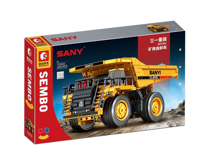 SEMBO - SANY Mining Truck (27cm Long) 1261pcs