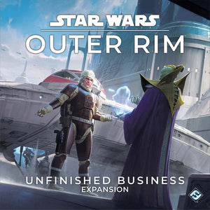 Box art of the Star Wars Outer Rim: Unfinished Business Expansion