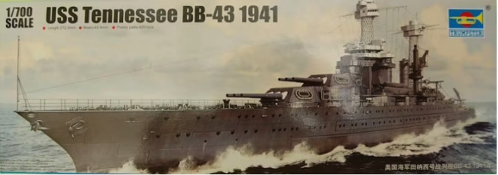 Trumpeter - 1/700 USS Tennessee BB-43 Battleship 1941