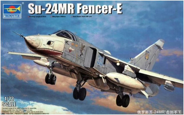 Trumpeter - 1/72 SU-24MR Fencer-E Fighter