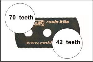CMK - Razor Saw Blade 72/42 Tooth Ultra & Extra Smooth
