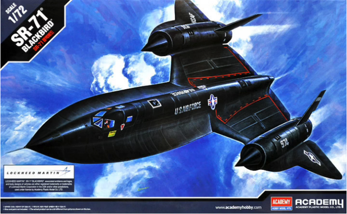 Academy - 1/72 SR-71 Blackbird