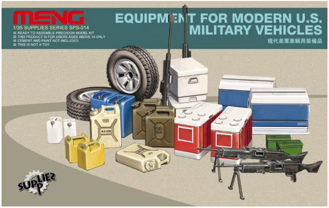 MENG - 1/35 Equipment for Modern U.S. Military Vehicles