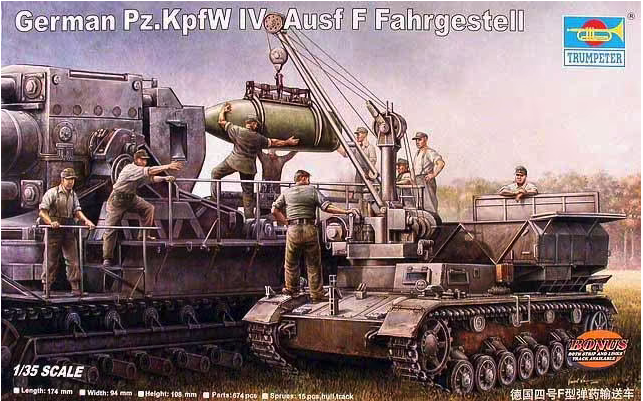 Trumpeter - 1/35 German Pz.Kpfw. IV Ausf. F Fahrgestell