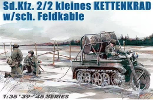 Dragon - 1/35 Sd.Kfz. 2/2 Kleines Kettenkrad w/ sch. Feldkable