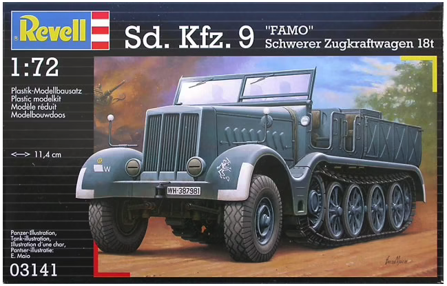 Revell - 1/72 SD.Kfz. 9 "FAMO" Schwerer Zugkraftwagen 18t