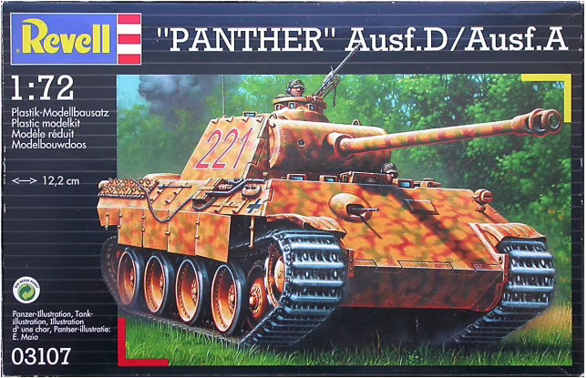 Revell - 1/72 "Panther" Ausf.D / Ausf.A (Box Damage)