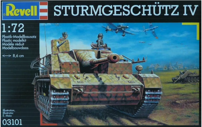 Revell - 1/72 Strumgeschutz IV (Box Damage)
