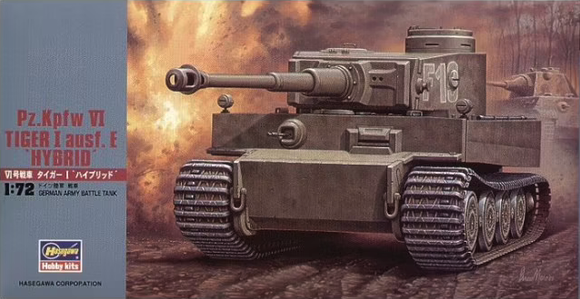 Hasegawa - 1/72 Pz.Kpfw VI Tiger I Ausf. E "Hybrid"