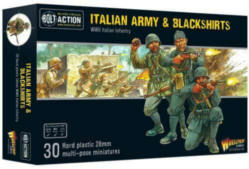 Warlord - Bolt Action  Italian Army & Blackshirts