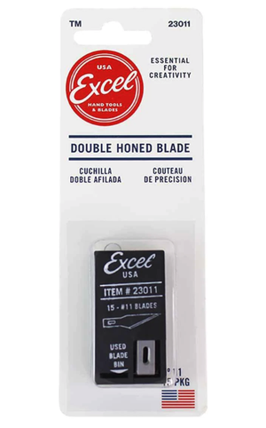 Excel - Blade #11 Super Sharp Double Honed Blade (15) pcs