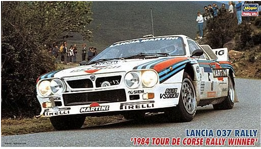Hasegawa - 1/24 Lancia 037 Rally 1984 Tour de Corse