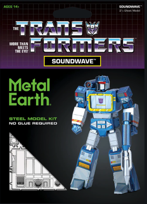 Metal Earth - Soundwave in Colour (Transformers)