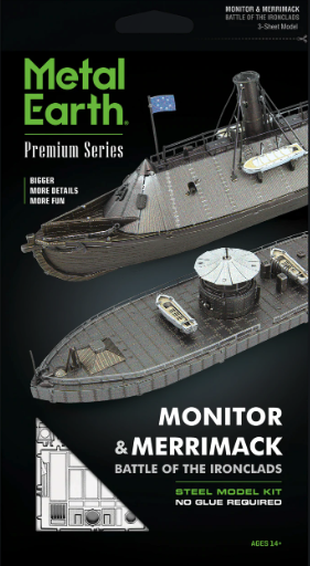 Metal Earth - Monitor & Merrimack (ICONX)