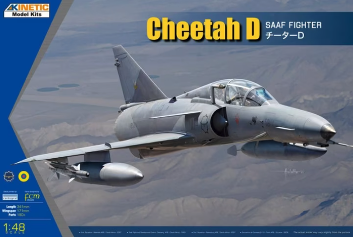 Kinetic - 1/48 Cheetah D (SAAF Fighter)