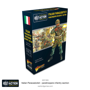 Warlord - Bolt Action  Italian Paracadutisti Paratrooper Infantry Section