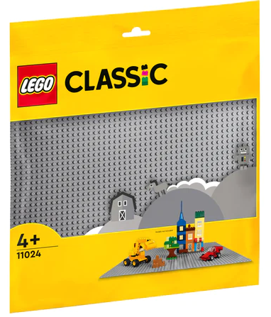 LEGO - Gray Baseplate (11024)