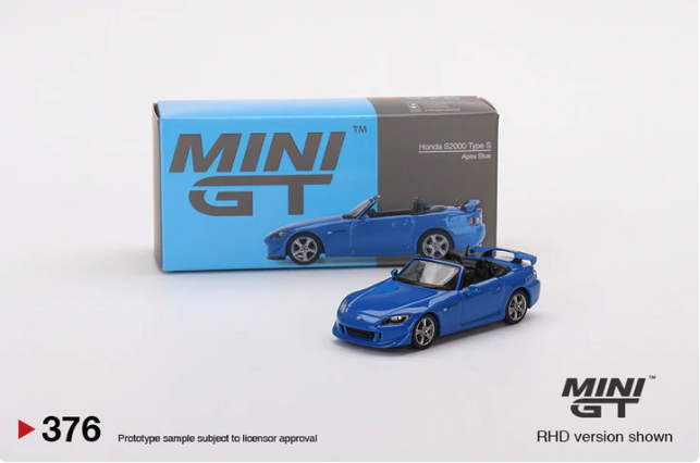 Mini GT - 1/64 Honda S2000 (AP2) Type S (Apex Blue)