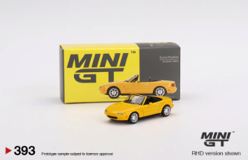 Mini GT - 1/64 Eunos Roadster (Sunburst Yellow)
