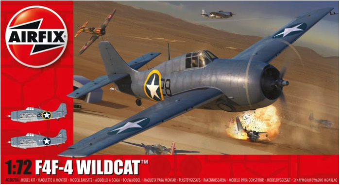 Airfix - 1/72 Grumman F4F-4 Wildcat