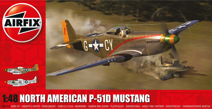 Airfix - 1/48 North American P-51 Mustang