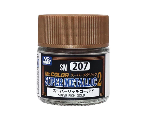 Mr.Color Super Metallic 2 - SM207 Super Rich Gold