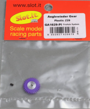Slot.It - 29t Plastic M2 Screw Angelwinder 16mm Dia (GA1629-PL)