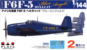 Platz - 1/144 F6F-5 Hellcat Blue Angels - Twin Pack