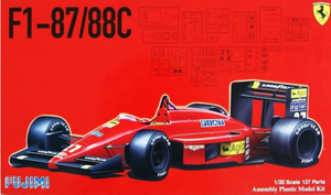 Fujimi - 1/20 Ferrari F1-87/88C