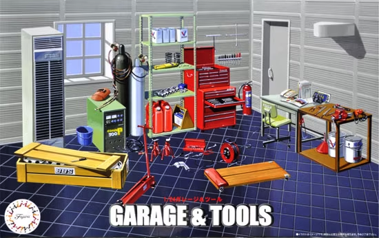 Fujimi - 1/24 Garage & Tools
