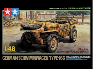 Tamiya - 1/48 German Schwimmwagen Type166