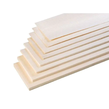 Balsa - Sheet 1mm (0.9) x 100 x 1000/865