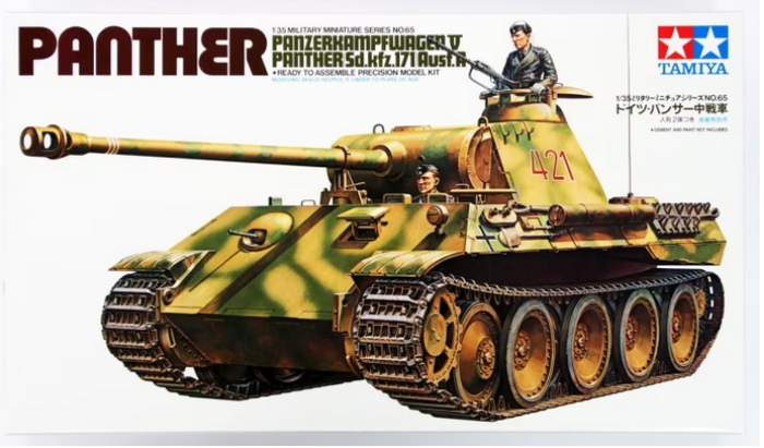 Tamiya - 1/35 German Panther Medium Tank